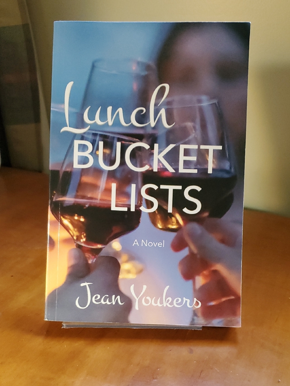 Lunch Bucket Lists by Jean Youkers - Paperback Novel - Blue Cover (9)